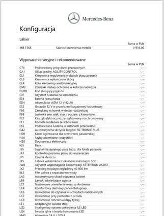 Mercedes-Benz Klasa V cena 205000 przebieg: 79500, rok produkcji 2019 z Żukowo małe 211